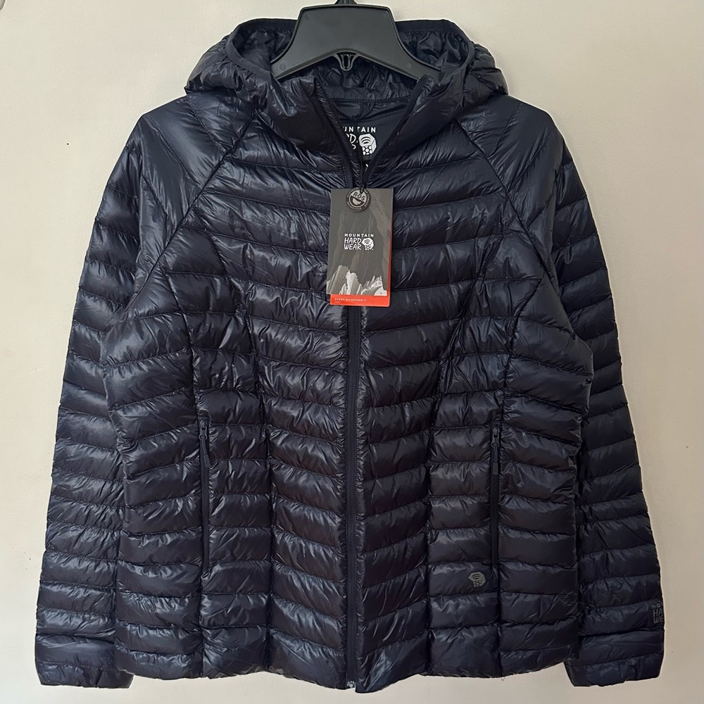 NWTs Mountain Hardwear Ghost Whisperer/2 Hoody. Dark Zinc - Women’s XL